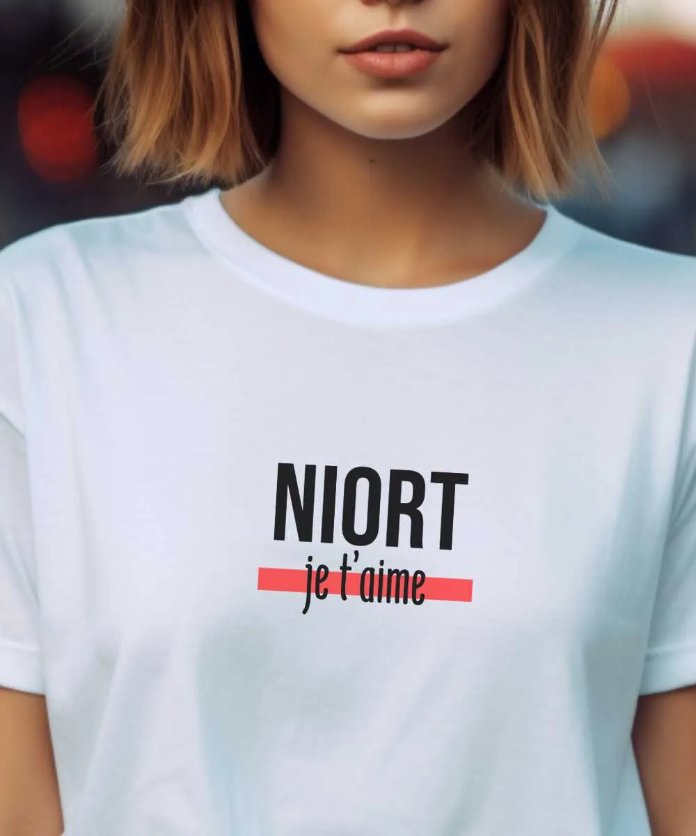 T-Shirt Niort je t'aime