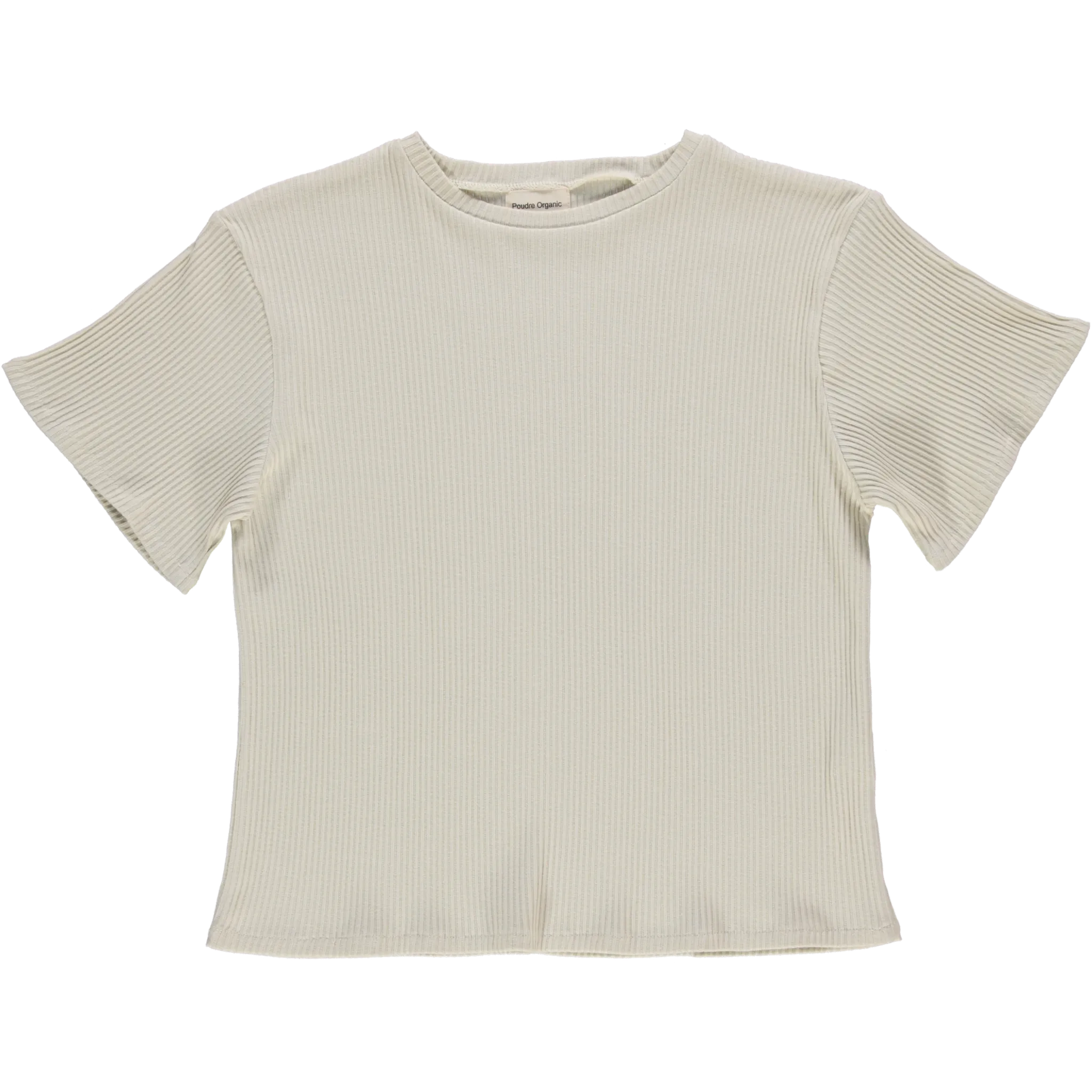 T-SHIRT ORGEAT CÔTELÉ ADULTE Almond Milk