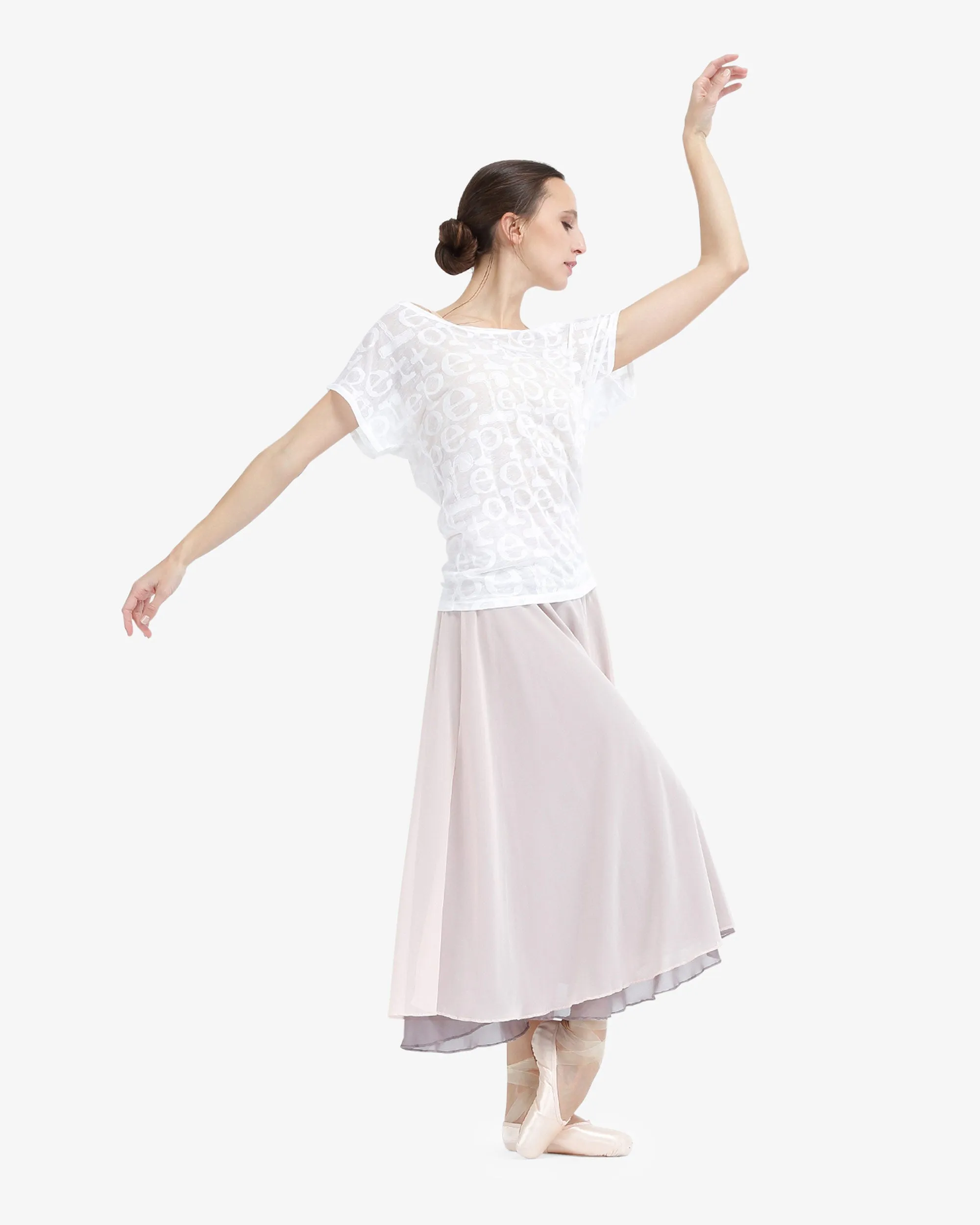 T-shirt transparence Repetto