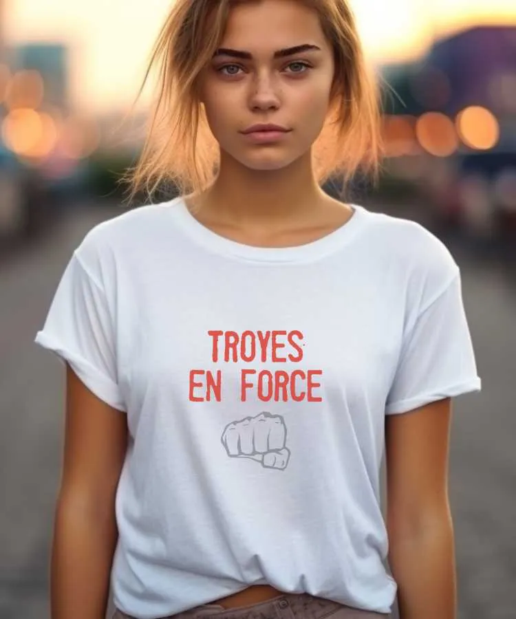 T-Shirt Troyes en force