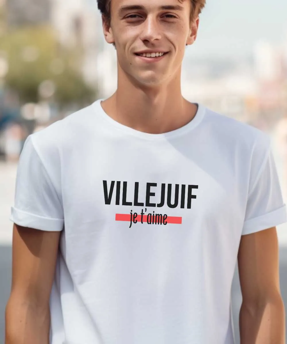 T-Shirt Villejuif je t'aime