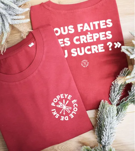 T-shirt - Vous faites des crêpes au sucre