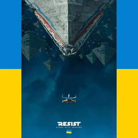 T-Shirt X-Wing UA RESISTANCE