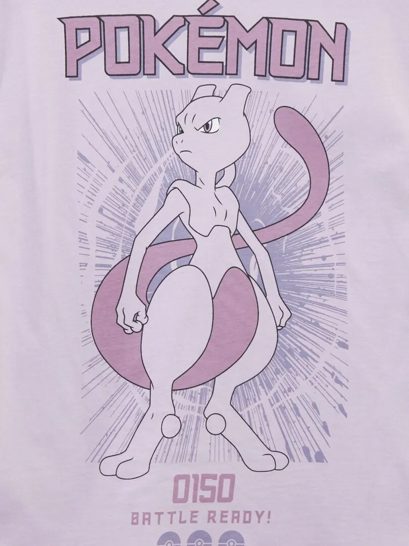 T-shirt 'Pokémon' - Violet