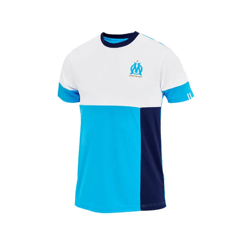 Tee-shirt de foot supporters OM - Olympique de Marseille, coloris bleu