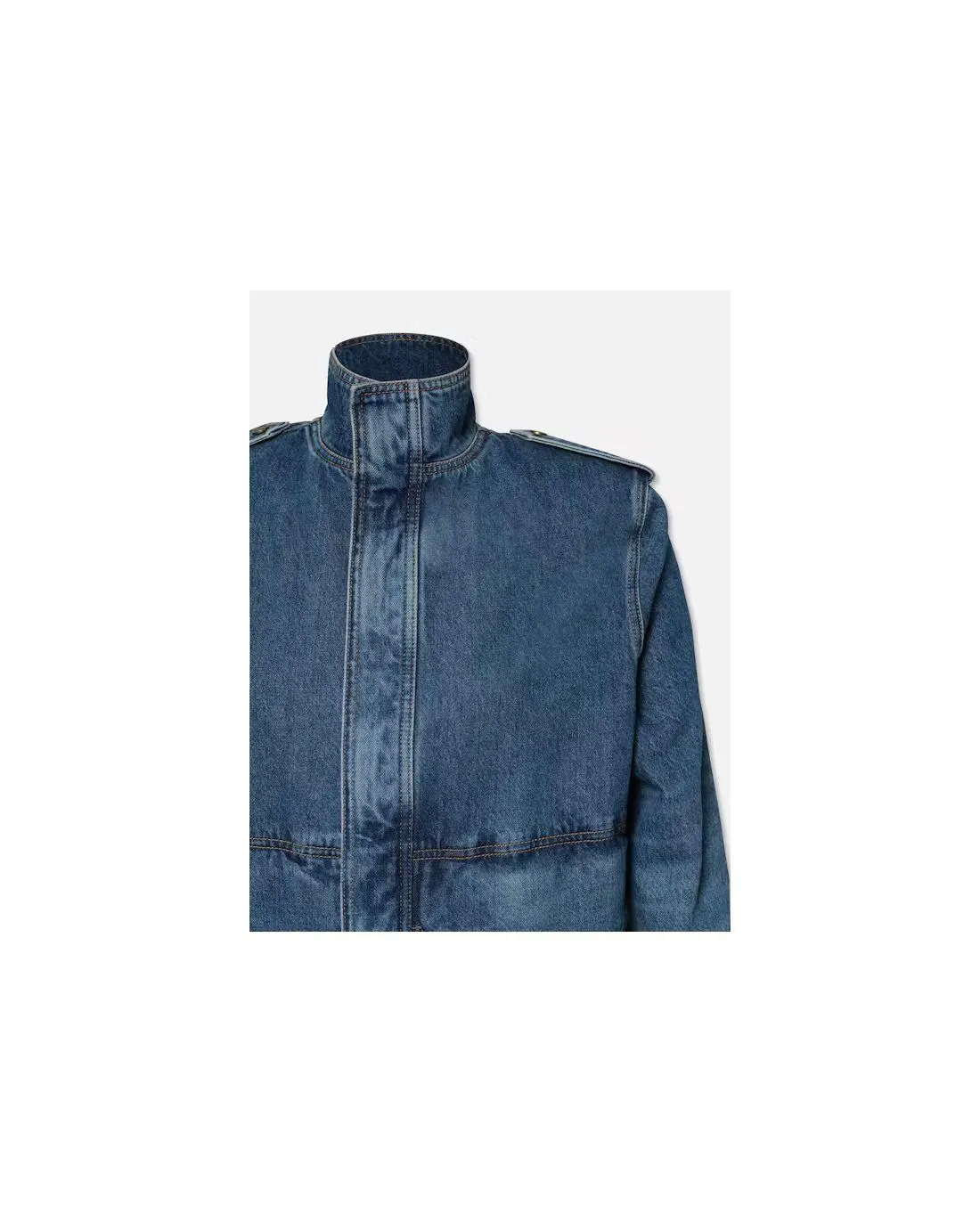 VESTE DENIM POWER JACKET LUXOR - Frame | Chez Maman Rouen