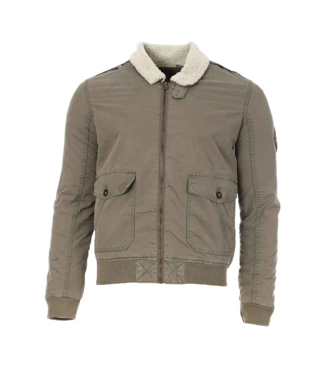 Veste Kaki Homme Teddy Smith Berzan