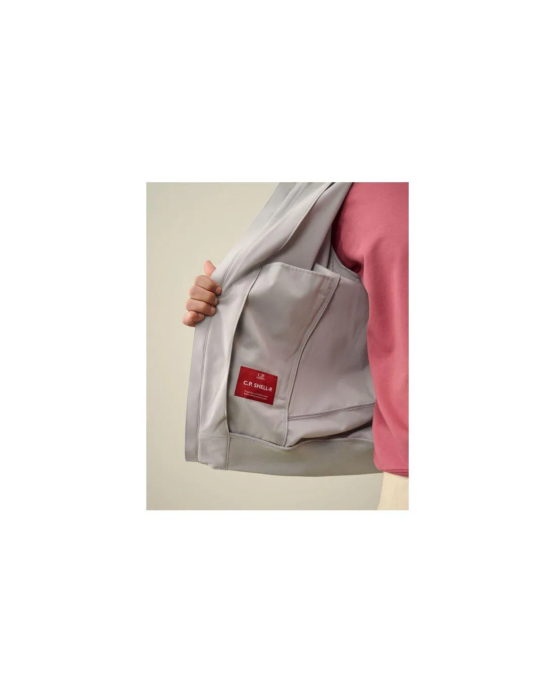 VESTE SHELL-R DRIZZLE GREY - CP Company  | Chez Maman Rouen