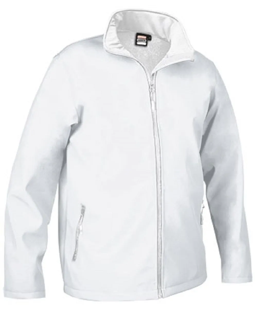 Veste softshell - Homme - REF HORIZON - blanc 