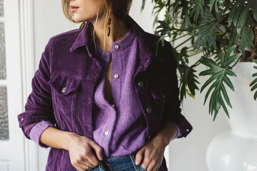 Veste Zoé violet