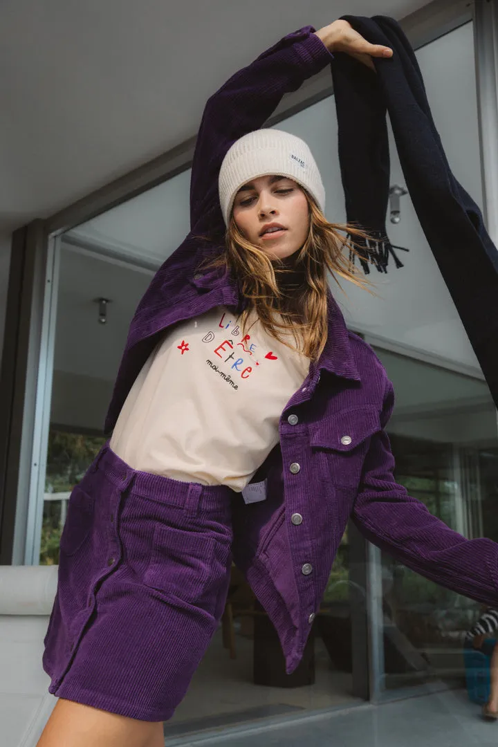 Veste Zoé violet