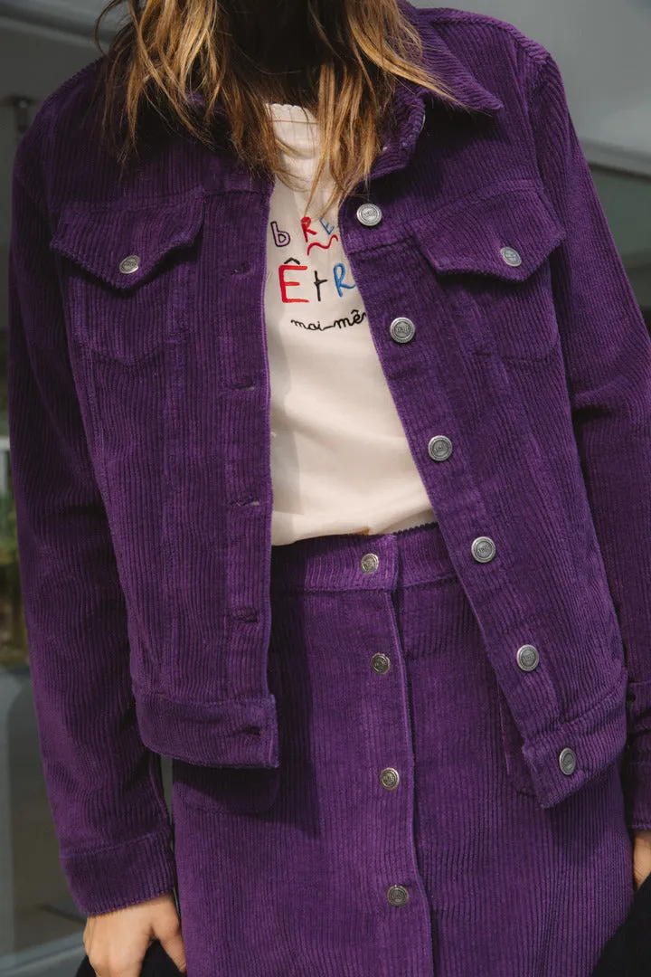 Veste Zoé violet