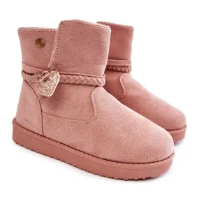 Vinceza Bottes de Neige Enfant Rose May