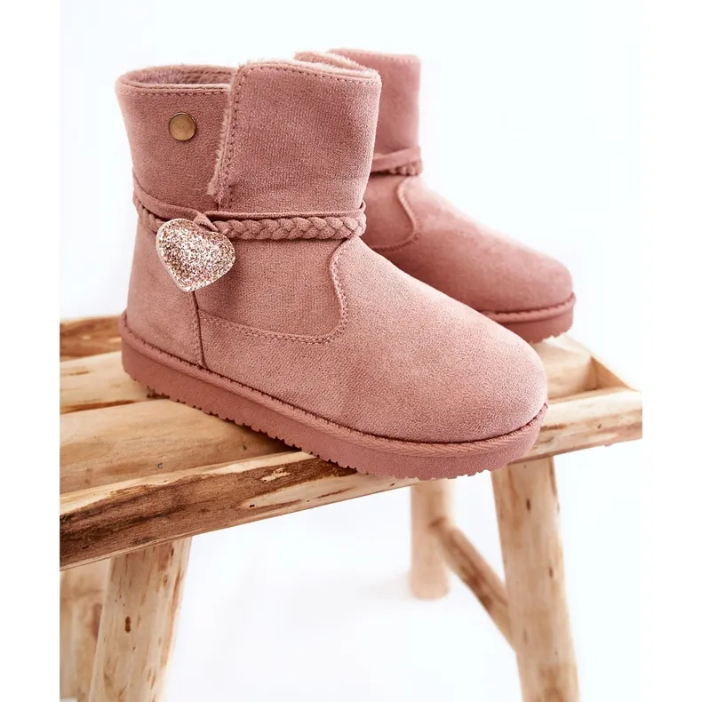 Vinceza Bottes de Neige Enfant Rose May